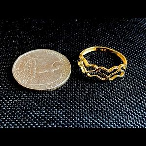 Real 18k Gold Ring Size 8